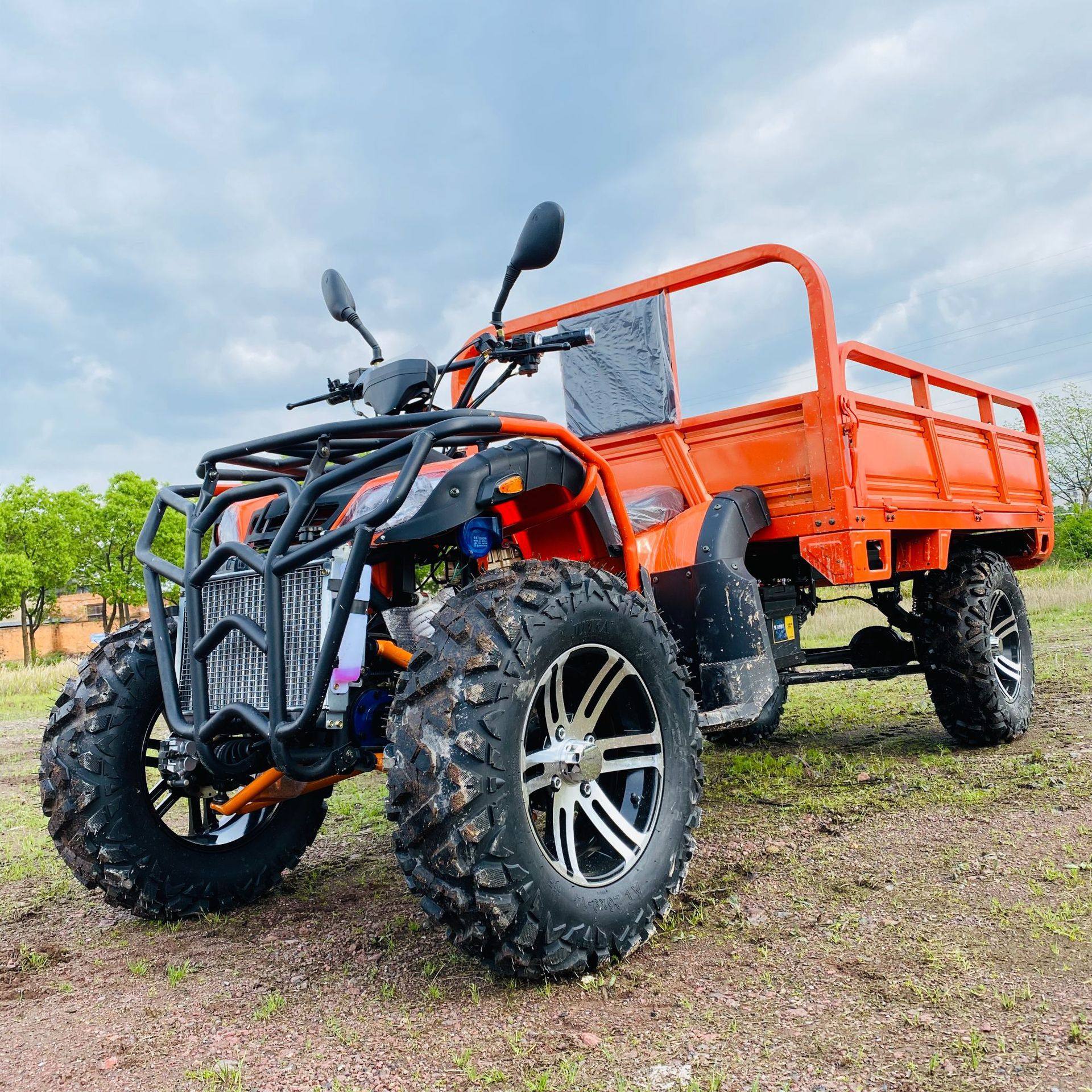 越野卡丁农夫车 全地形utv沙滩摩托车 带斗拉货四驱沙滩车