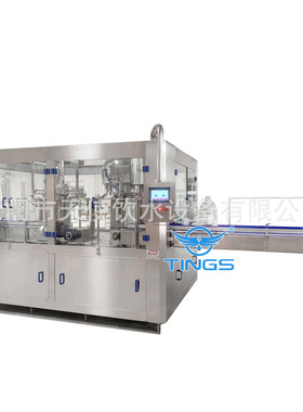厂家供应旋转式3-10L三合一灌装机可D制矿泉水灌装线泡茶灌装设备