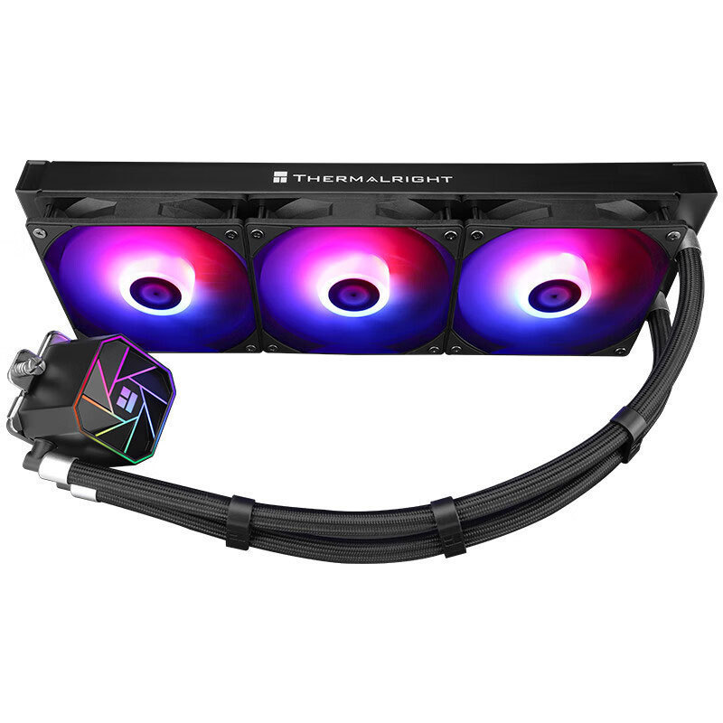360黑色寒冰装甲液晶ARGB一体式水冷