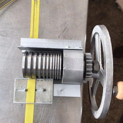 塑钢带开条机 PP带塑料带开料机编织专用切条机分条机 竹篾拉丝机