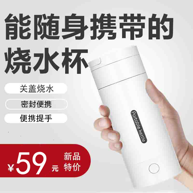 电热水杯迷你小型宿舍烧水壶便携式旅行电热水壶保温办公室烧水杯