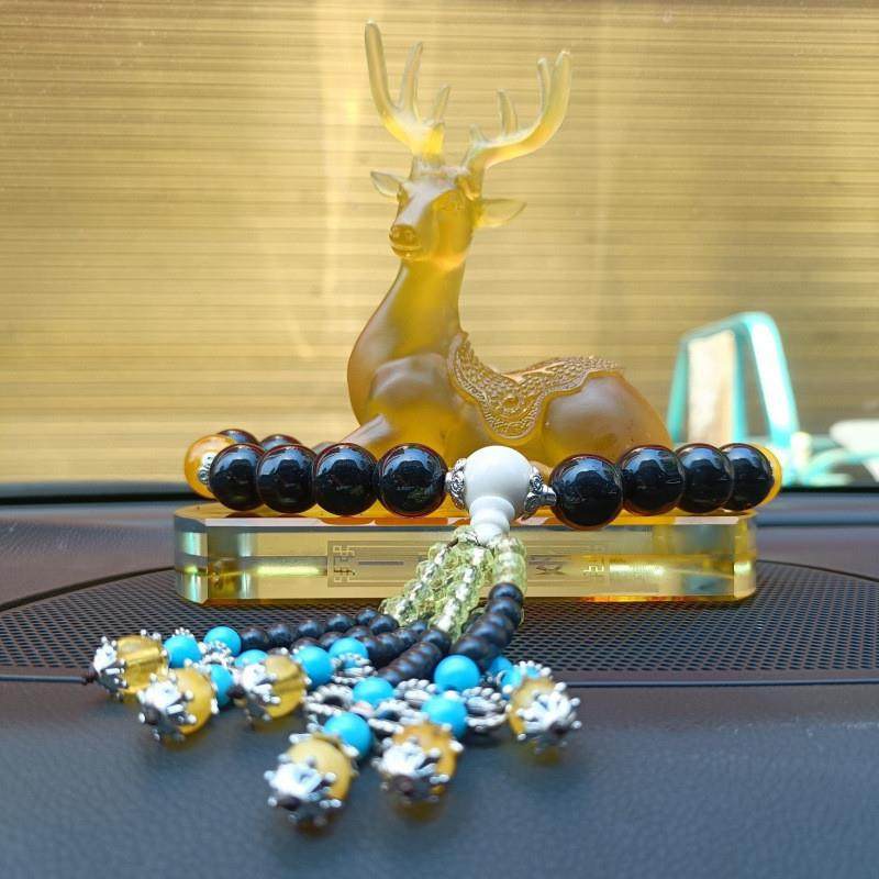 S8H汽车摆件路平无品牌/安仪鹿车一载车内饰装用品高挡男女士中控