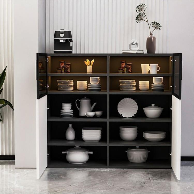 轻靠收奢餐IWW边柜酒柜家用地茶水柜客厅上档次小落户型墙纳储物