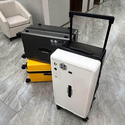 出口大容量结实耐用宽拉杆箱pc行李箱女行李箱28寸男万向轮密码锁