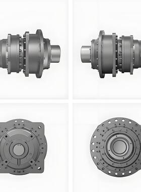 PUHG系列行星齿轮减速机大矩功率90同轴直减角式速器度箱直扭销