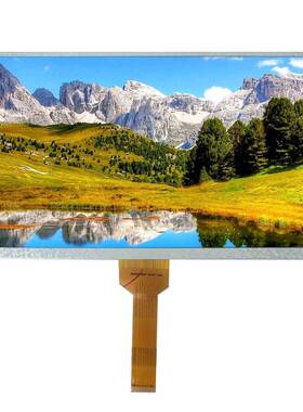 F华之液洋9寸TT彩屏01024*TBN60点阵像素晶屏CTP或RTP可选