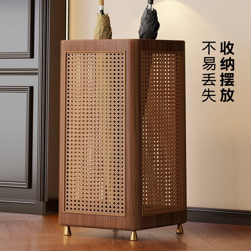 实木雨伞收纳架大容量酒店大堂教室售楼部商用伞收纳架放雨伞的桶