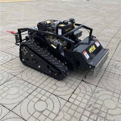 草遥控剪割草履带式小机型多功能履带割GJW机园林草坪修割草机