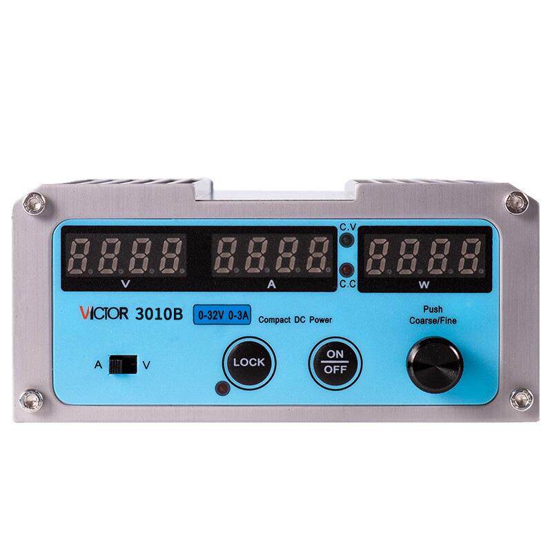 利器VC010B开关型直流稳压电源可调程控数显单路无品牌/3仪4位10A