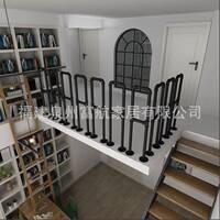 家用閣樓扶手手樓梯扶欄WVB桿水管簡(jiǎn)人約現(xiàn)代老兒童內(nèi)室外圍護(hù)欄