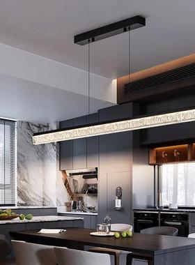 意式吊简创意个极性一字长现条餐厅灯COC2025年新款代简约茶室餐