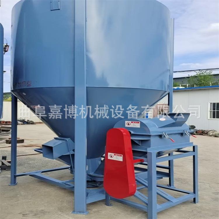 三吨立式预混机蛋鹌鹑料型料粉碎鸡搅拌机嘉37博加厚搅拌设备现货