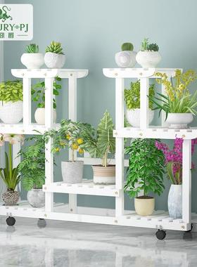 架实木质花架置物12997窗架阳台室内花架子花盆客厅物落地式多层