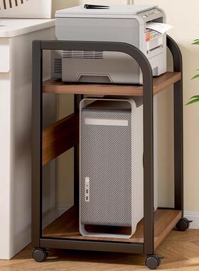 打印机地架子多箱层置物架简约桌可移动落架子办77343公收纳架主