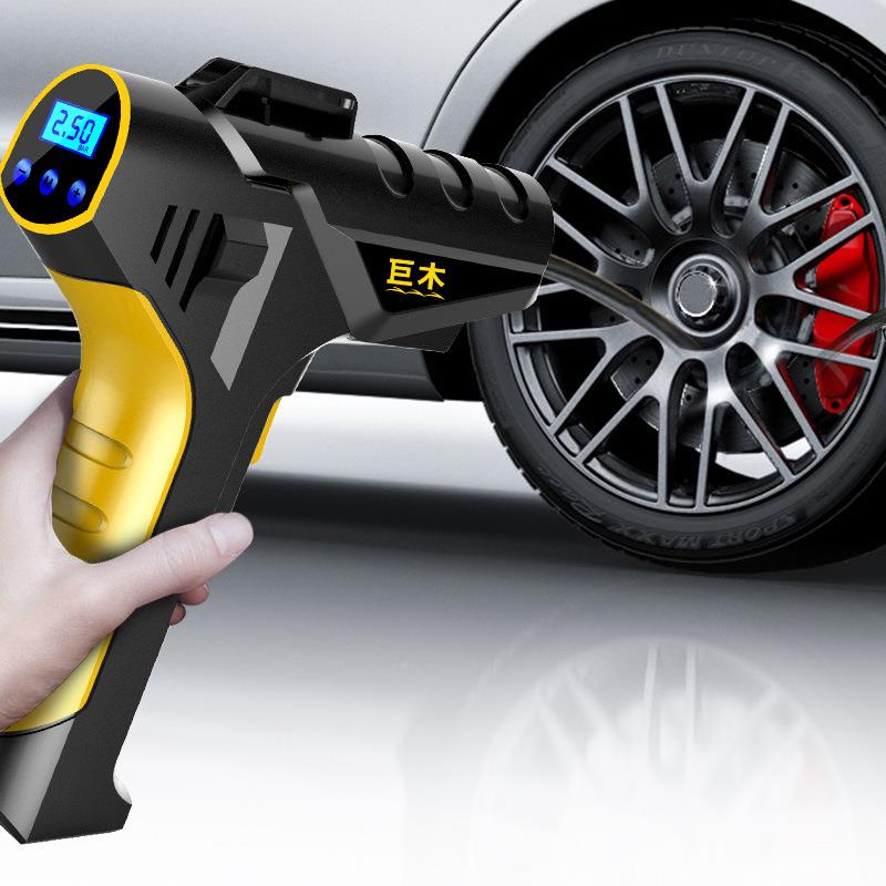 线车气载MUL充气泵汽车功用打气轿车便携式电动智能多小能轮胎冲