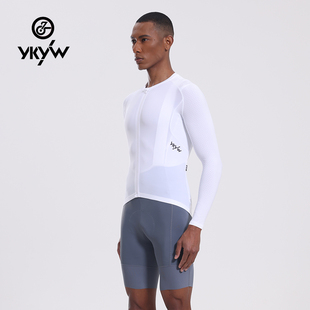 YKYW长袖骑行服男春夏公路车进口CARVICO凉感面料职业竞赛设计