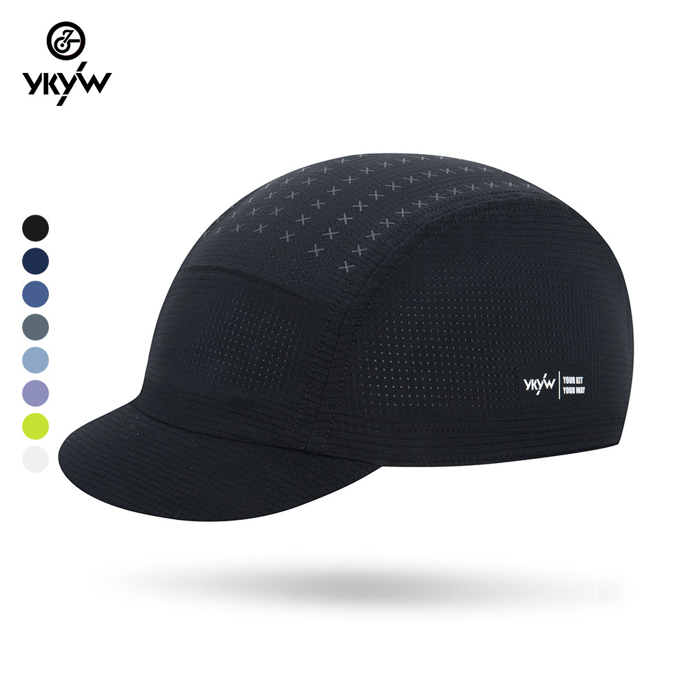 ykyw男女骑行帽吸汗透气防虫