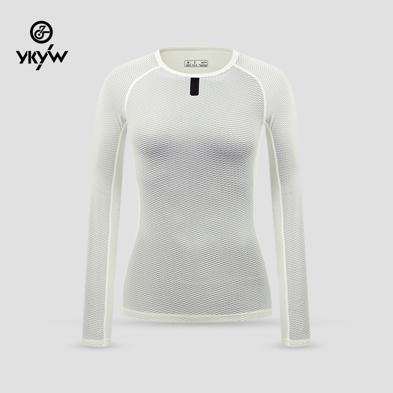 YKYW女款长袖排汗衫春秋