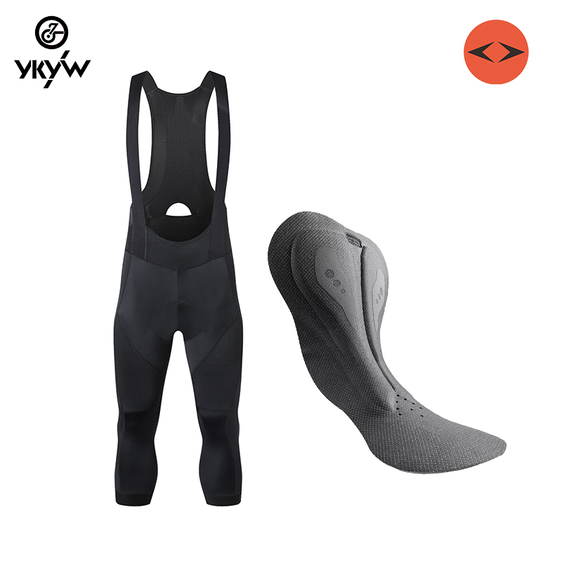 YKYW男春夏七分裤双箭头骑行裤