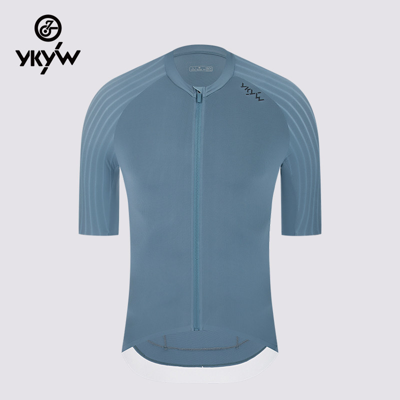 YKYW短袖骑行服男款夏季低领