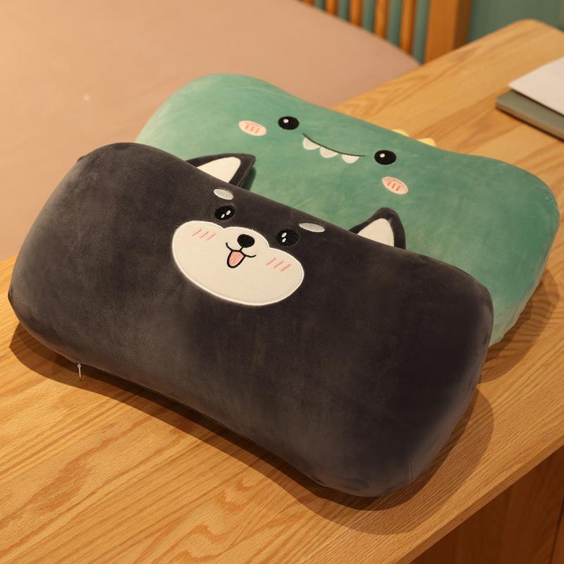 记忆棉小枕头可爱午睡神器午休趴趴枕办公室睡觉抱枕女生趴睡枕头