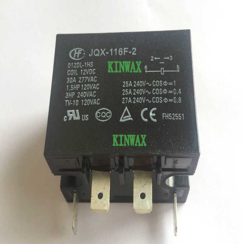HF116F-2/220/240AP-2HTFW 两组常开25A法兰安装继电器