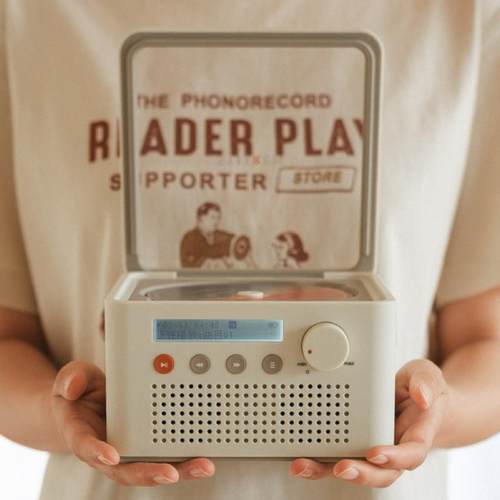 Syitren/赛塔林R200 CD插放机双向蓝牙立体声屏幕覆古独立音响