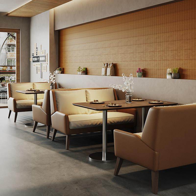 沙发桌椅组合咖啡厅会所接待卡座清吧奶茶甜品店餐饮商用座椅定制,商业/办公家具,沙发,淘宝优惠券,粉丝福利购,淘宝优惠卷