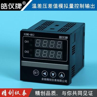 两路拟量4-20mA变送PID输出温显控仪双数智能温差模控制器配RS485