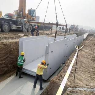 成品电缆沟地沟槽预制钢筋混凝土U型电缆槽水泥排水水泥制品厂家