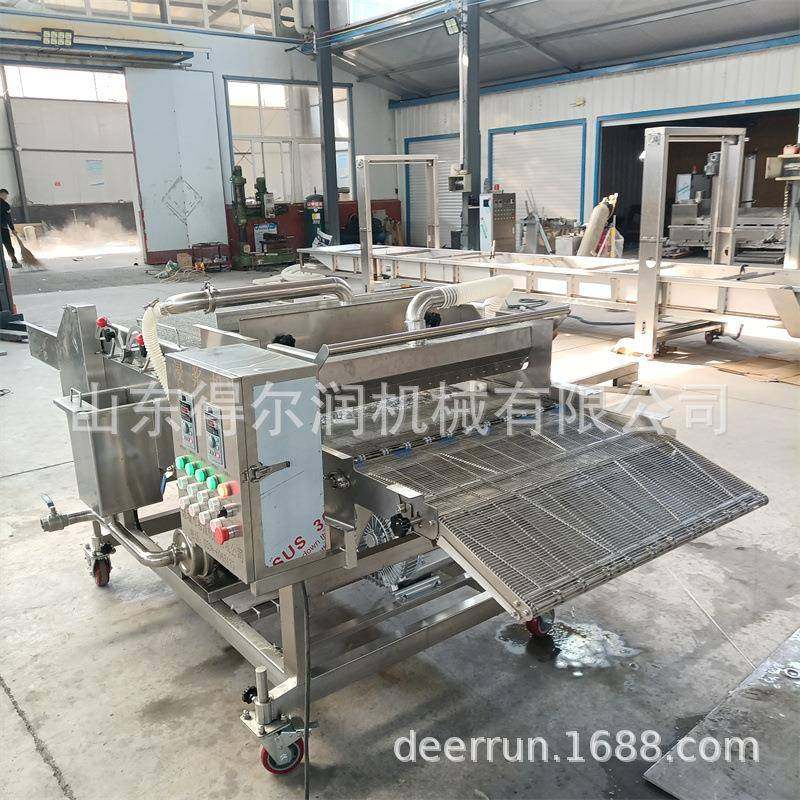 开背虾仁上浆机 天妇罗虾上浆油炸生产线 多种食品通用 网带升降,清洗/食品/商业设备,休闲食品加工设备,淘宝优惠券,粉丝福利购,淘宝优惠卷