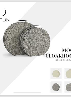 MOON慕空间样板房衣帽间收纳盒摆件小香风家居展厅装饰品摆设道具