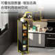 30cm厘米厨房夹缝置物架落地多层冰箱侧面 窄缝隙收纳柜子