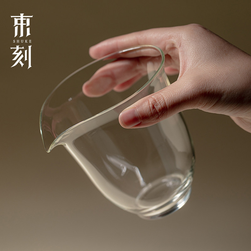 束刻高硼硅玻璃透明公道杯简约家用茶具茶海分茶器耐高温公杯均杯,餐饮具,公道杯,淘宝优惠券,粉丝福利购,淘宝优惠卷