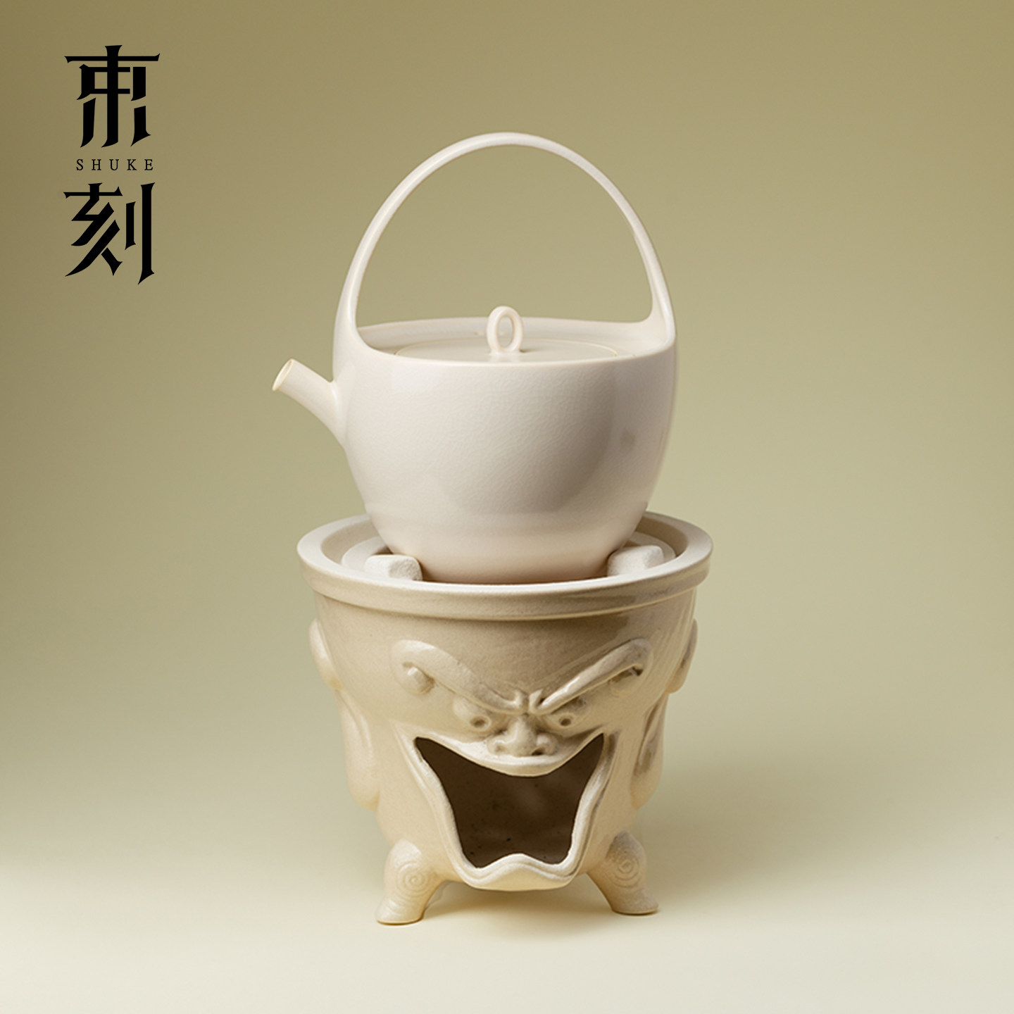 束刻 苏打釉开片围炉煮茶壶文创三星堆煮茶壶碗温茶炉家用煮茶壶,餐饮具,煮茶炉,淘宝优惠券,粉丝福利购,淘宝优惠卷