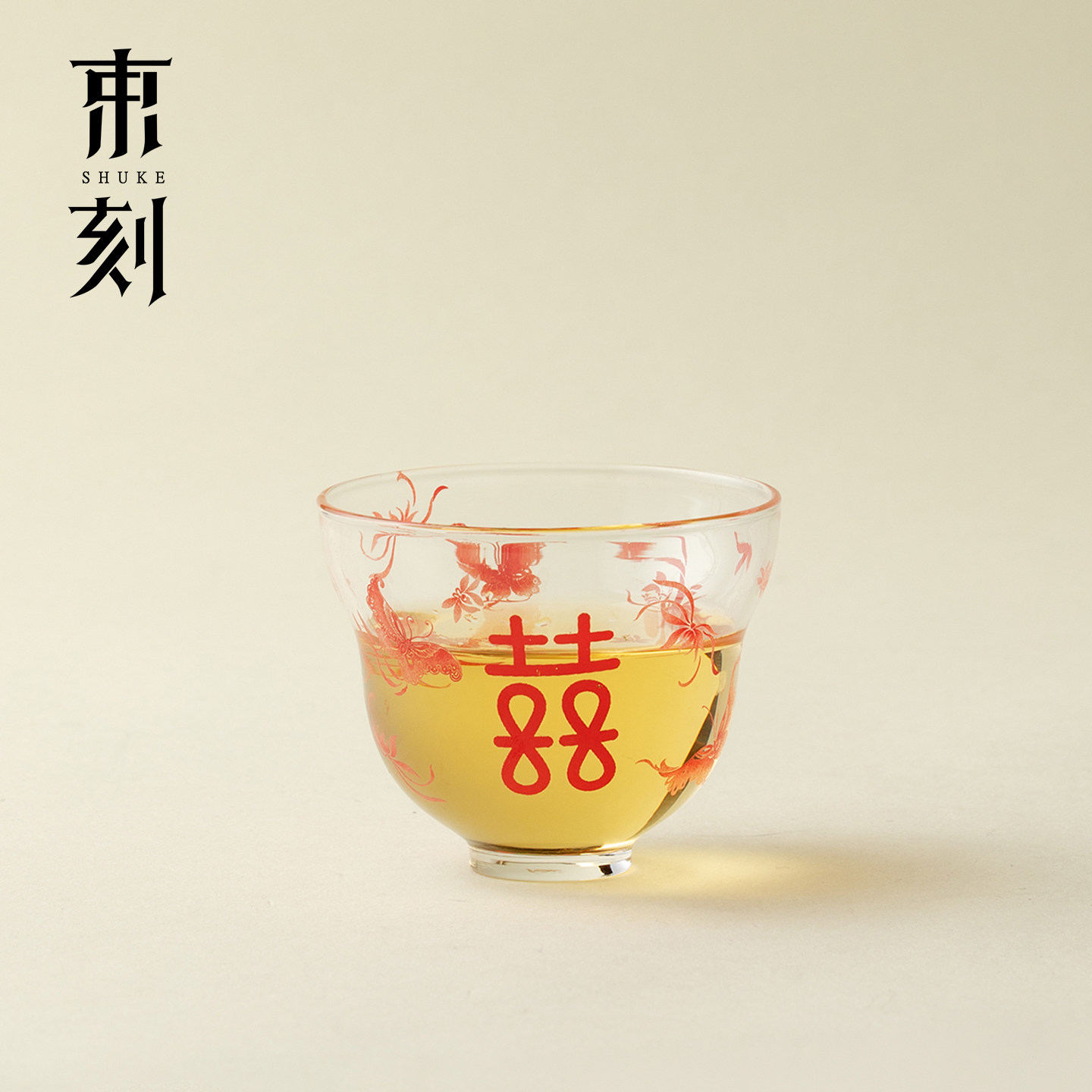 束刻双喜如亦主人杯耐热玻璃杯家用功夫茶具喝茶杯创意品茗杯单杯,餐饮具,茶杯,淘宝优惠券,粉丝福利购,淘宝优惠卷
