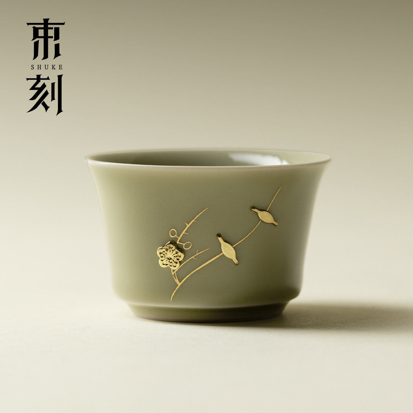 束刻 青瓷锔钉圆口茶杯仿古铜钉工艺主人杯品茗杯会客闻香杯客杯,餐饮具,茶杯,淘宝优惠券,粉丝福利购,淘宝优惠卷