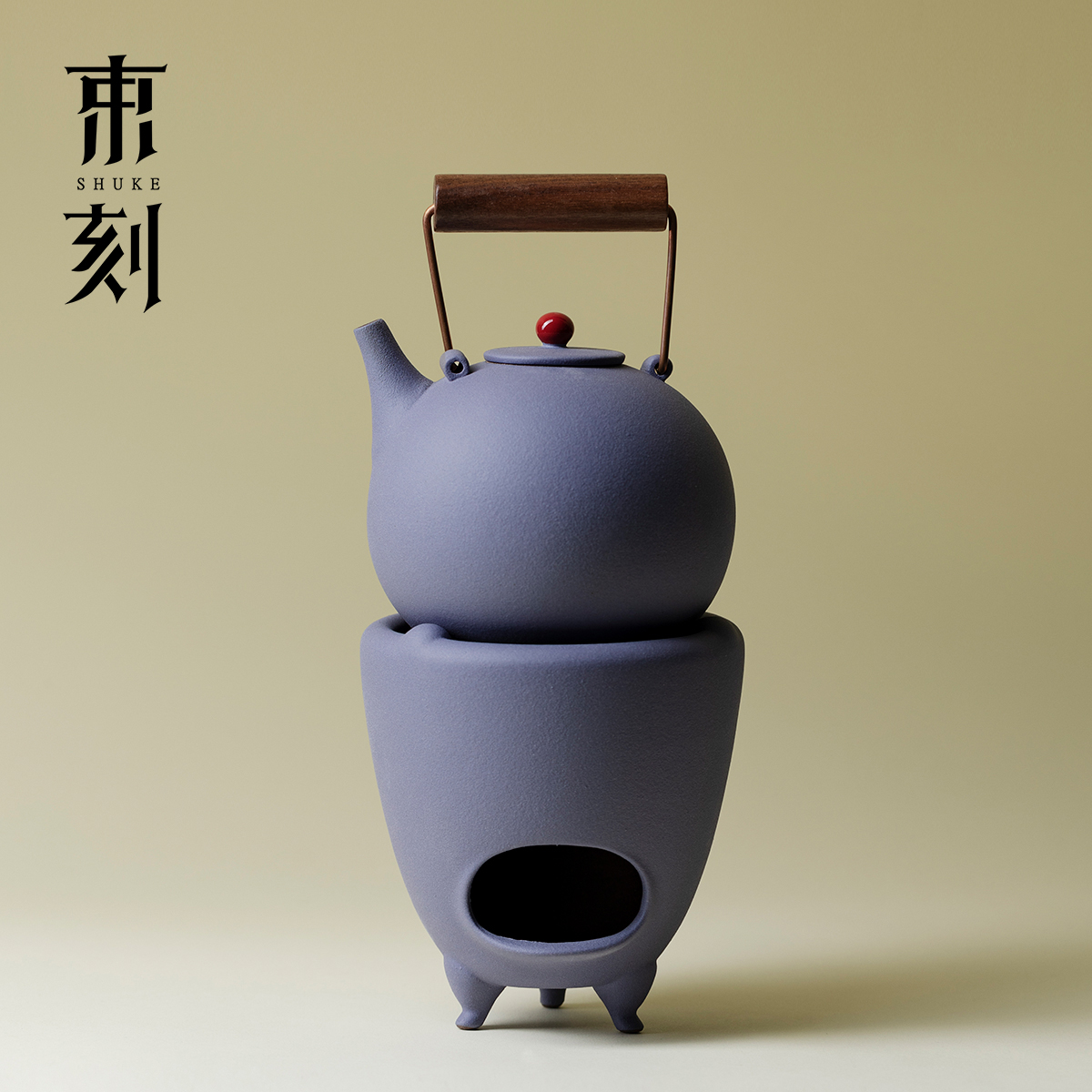 围炉煮茶提梁壶套装可明火烧水壶
