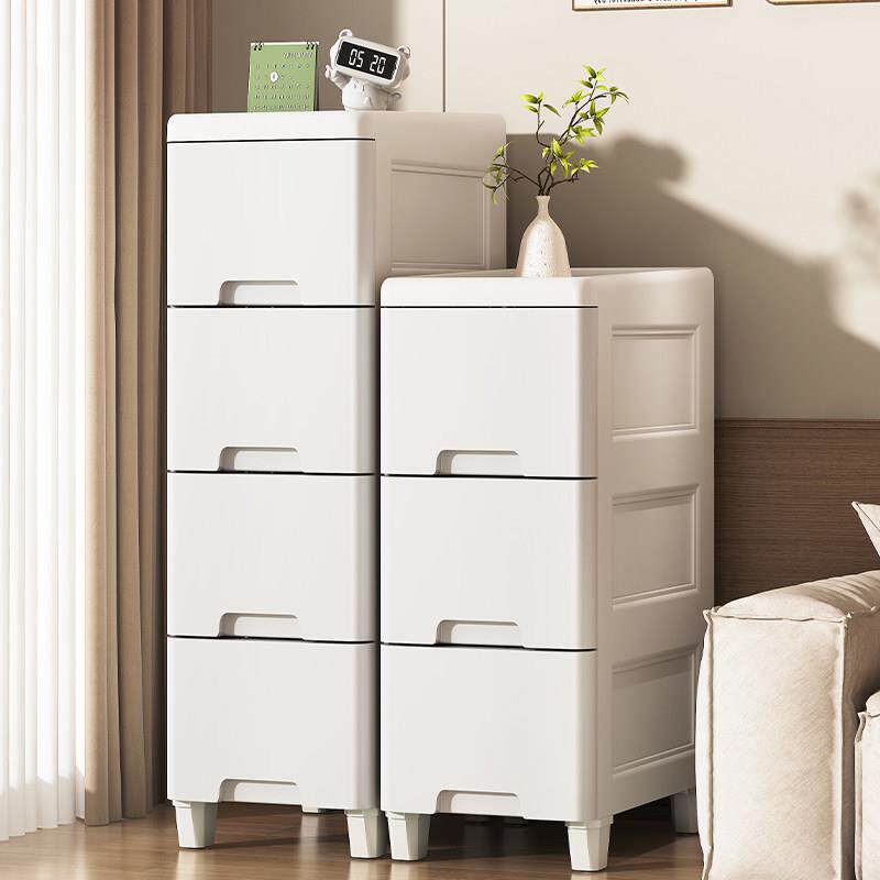 夹缝置物柜免安装收纳柜厕所浴室侧抽拉柜子厨房窄边多功能储物柜