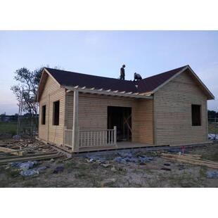 农家乐民宿景区农庄凉亭定制防腐木木屋别墅户外移动售货车保安亭