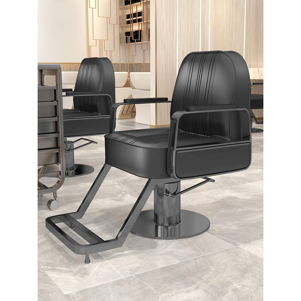 理发店椅子网红美发椅发廊专用剪发椅升降座椅放倒定制烫染理容椅