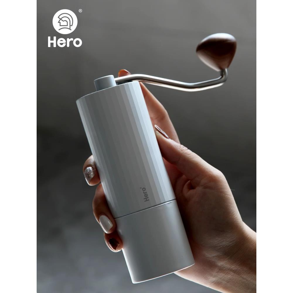 Hero螺旋桨S01手摇磨豆机咖啡豆研磨机手动便携磨粉咖啡机 双轴承