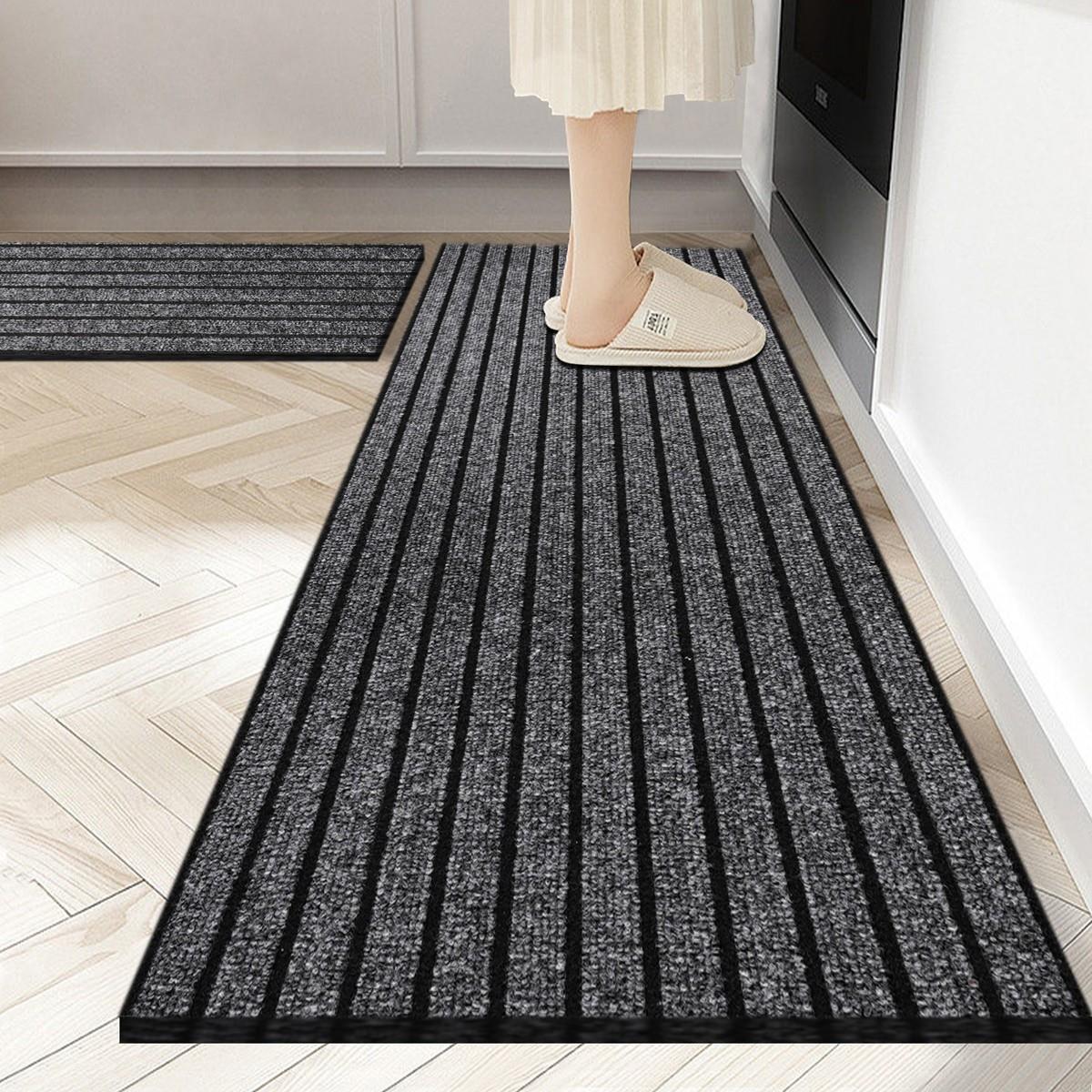 厨房地垫防滑防油可擦免洗脚垫家用吸水耐脏进门垫门口入户门地毯