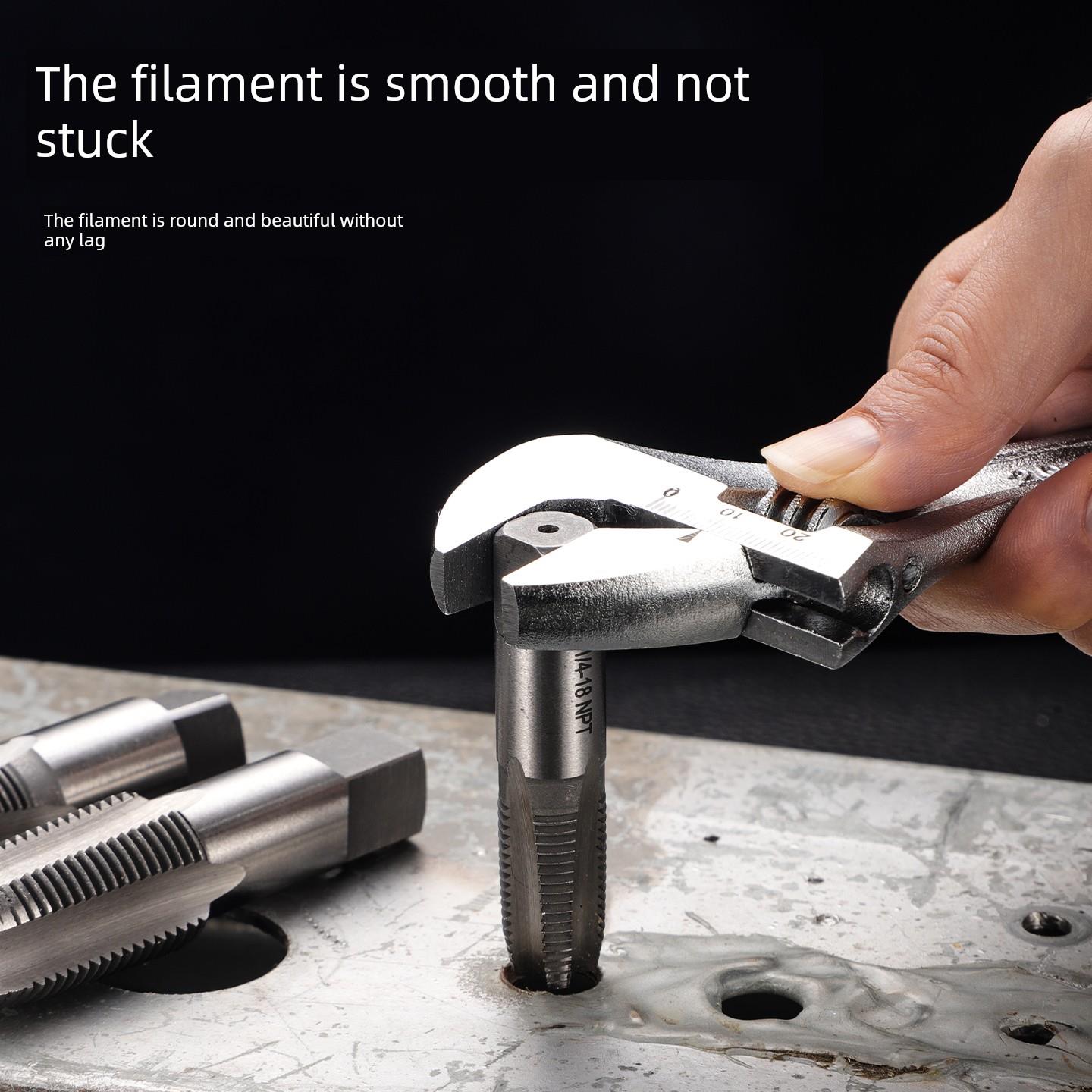 德国技术攻丝板支撑套开牙器手动攻丝钻头攻丝扣工具内丝