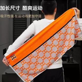 女运动大号家用全棉纯棉 不掉毛巾毛汗巾洗澡擦吸水毛巾加长男士