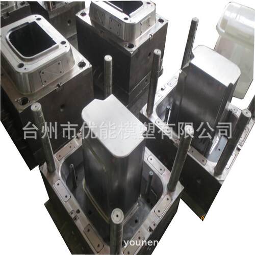 塑料模具240升注射脚踏垃圾桶模具浙江模具