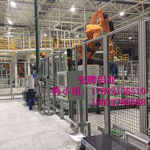 4545铝型材安全围栏 透明亚克力安全围栏