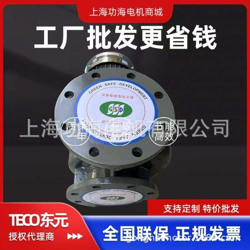 GSD川源泵浦 离心泵 GZ蒸发冷专用泵 TECO东元电机水泵 GZ33-150