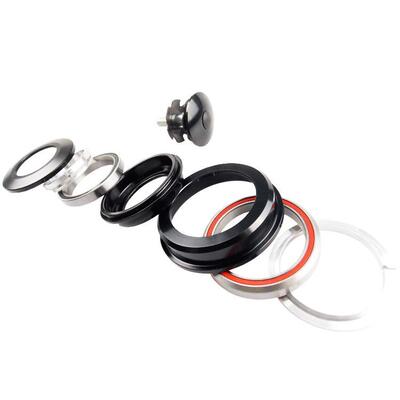 BIKERSAY山地车44-56mm标准锥管转换28.6直管前叉碗组双培林腕组