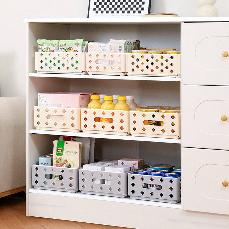 推拉式杂物家用收纳筐多功能收纳篮可伸缩收纳盒厨房柜子塑料筐，,收纳整理,脏衣篮,淘宝优惠券,粉丝福利购,淘宝优惠卷